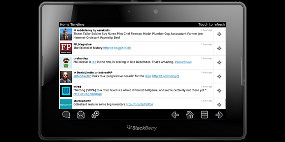Lemma for the BlackBerry PlayBook
